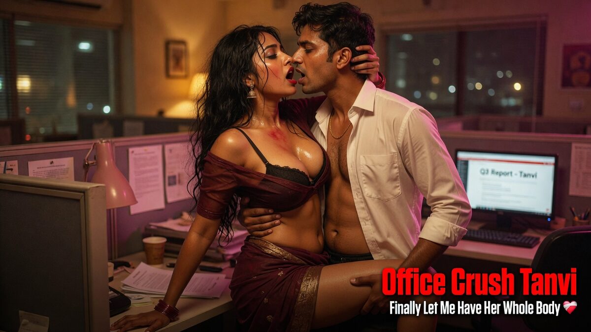 Office Crush Tanvi Finally Let Me Have Her Whole Body