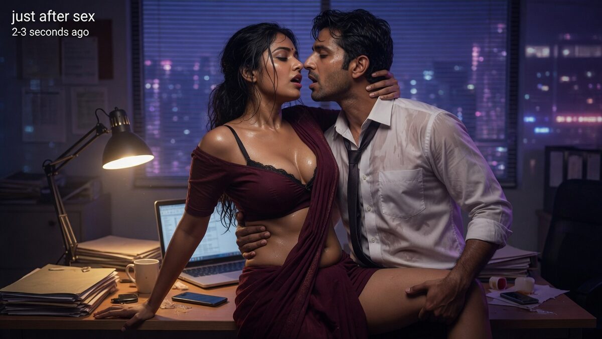 Office Cabin After Hours When Riya Stopped Pretending