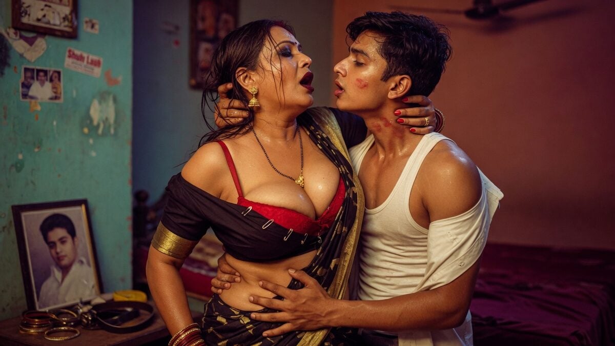 Jaipur Neighbour Aunty Let Me Wreck Her While Husband Was Out