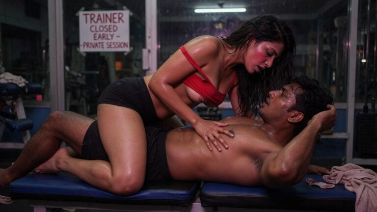 indian gym sex story bench mats session featured