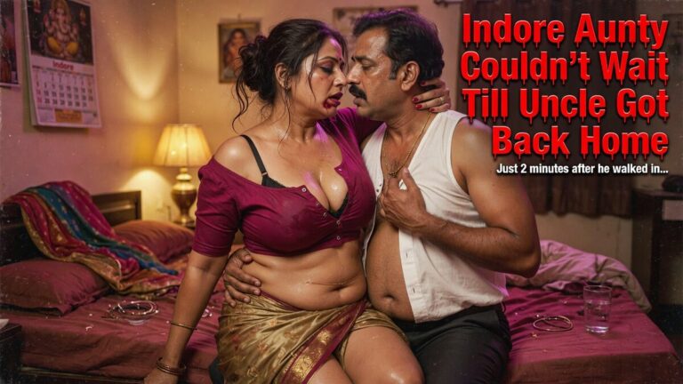 indian married aunty sex story indore flat featured