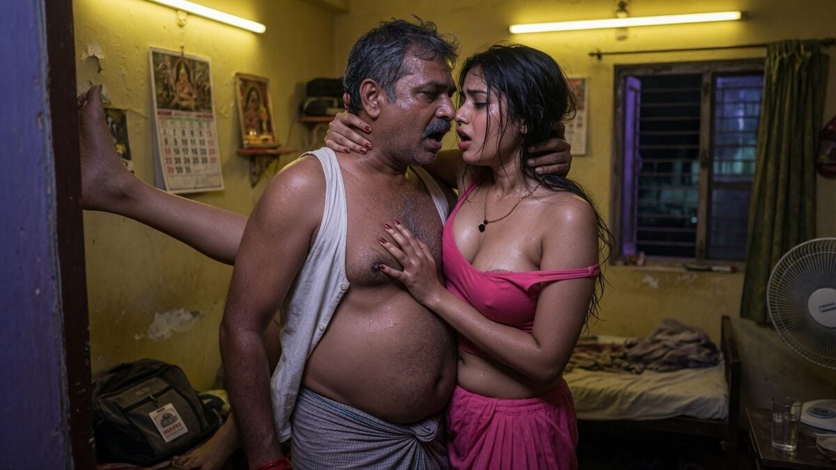 Indore Flat Mein Papa Ne College Beti Ko Raat Bhar Ragda