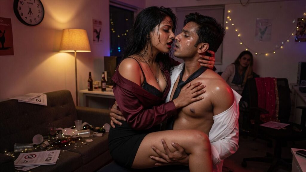 Pune Office Party Ke Baad Sneha Ne Mujhe Poori Raat Ragda