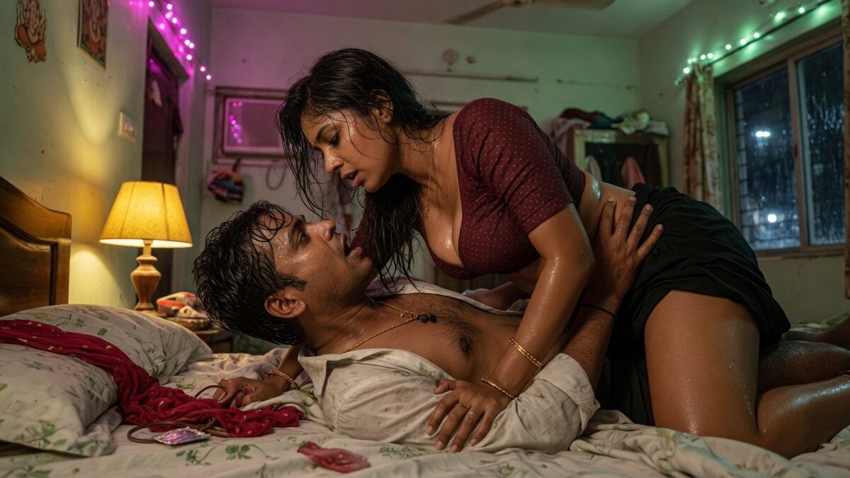 Swathi Pushed Me Down And Rode Me Raw In Her Hyderabad Flat