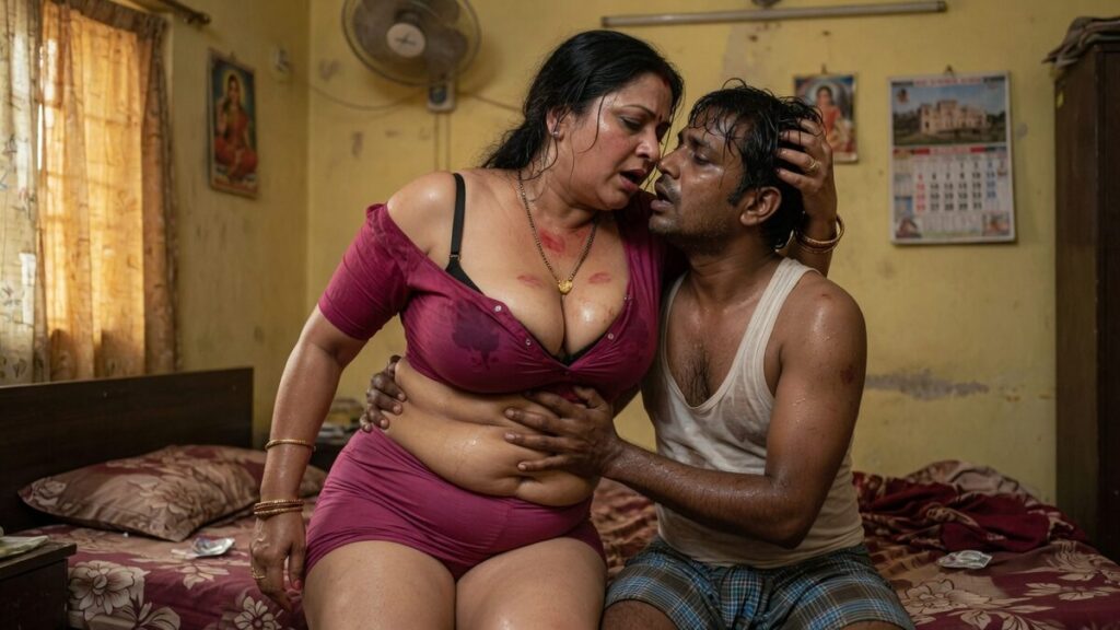 Kanpur Ki Landlady Swati Ne Kirayedar Deepak Ko Din Bhar Ragda